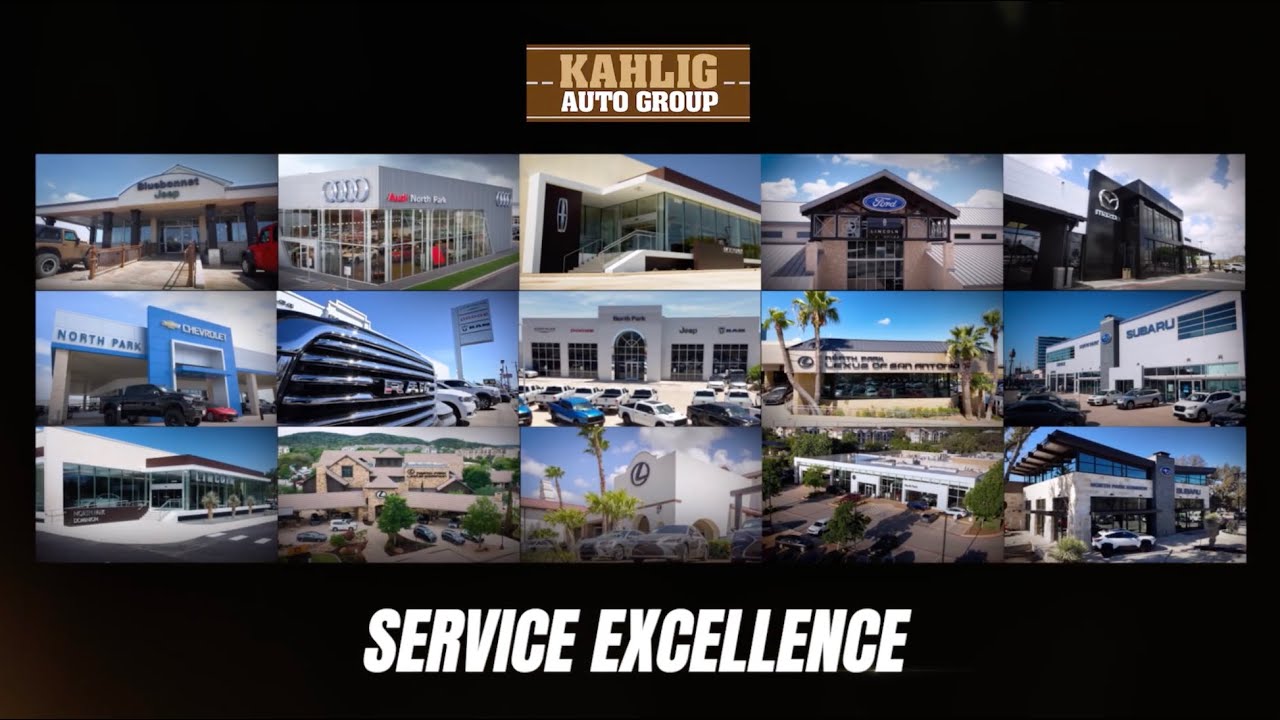 The Kahlig Auto Group is Committed to Service Excellence!