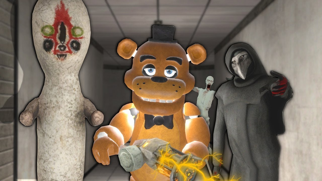 FNAF MULTIPLAYER in GMOD! - Garry's Mod Gameplay - Gmod FNAF