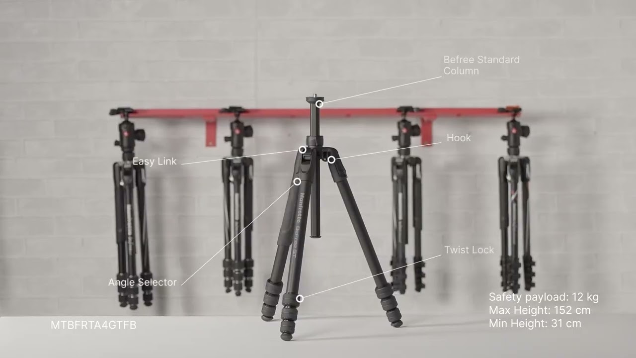 Штативні ноги Manfrotto Befree GT PRO MTBFRTA4GTFB
