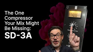 How the SD‑3A Works: Optical Compression Demo for Mix Bus, Bass & Guitars