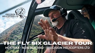 The Fly Six Glacier Tour by Precision Helicopters Ltd - Hokitika - South Island - New Zealand