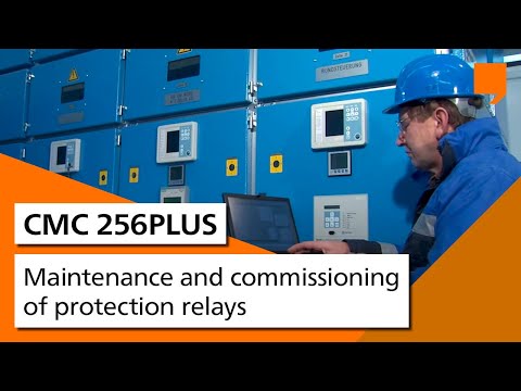 Maintenance and commissioning of protection relays: CMC 256plus