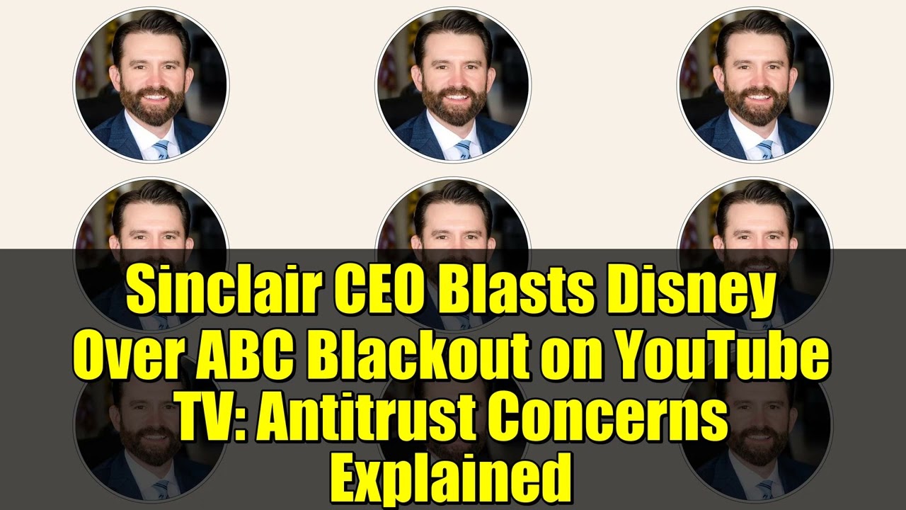 Генеральный директор Sinclair раскритиковал Disney за отключение ABC на YouTube TV: объяснены при...