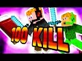 Minecraft - 100 ÖLÉS KIHÍVÁS! [Bedwars]