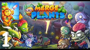 Merge Plants: Zombie Defense Gameplay Walkthrough Part 1