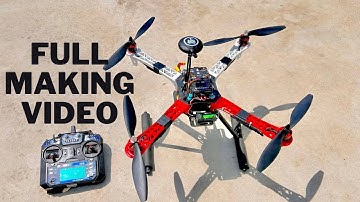 How to build quadcopter drone use Pixhawk flite controller gps and telemetry full tutorial #part2