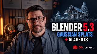 Blender 5.3 Gets Gaussian Splats + AI Agents Enter 3D | Industry Pulse