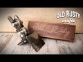 How to make a drawing with metal on wood | Make Mini Rolling Mill Machine | metal inlay in wood