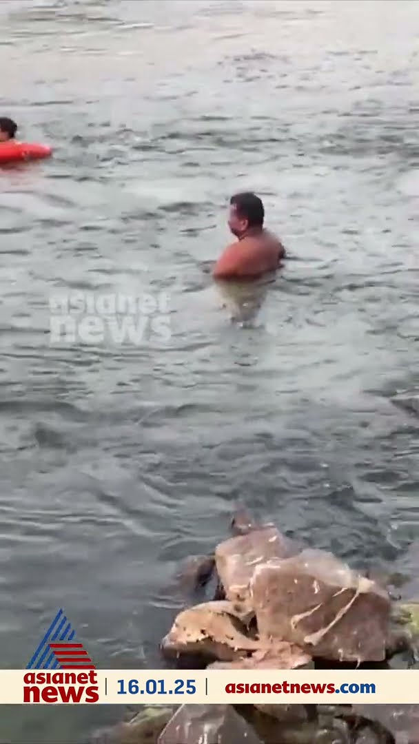ഭാരതപ്പുഴയിൽ കുളിക്കാനിറങ്ങിയ നാലംഗ കുടുംബം ഒഴുക്കിൽപ്പെട്ടു; ഒരാൾ മരിച്ചു