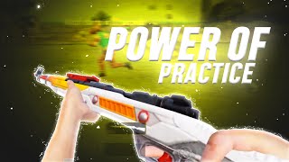 POWER OF PRACTICE ⚡ | POCO M2 | BGMI MONTAGE | 5 CLAW | NOOB NINJA GAMING