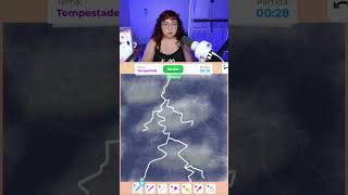 Desenhei uma tempestade em 3 minutos  #speeddrawing #art #adoroserdesenhista #roblox