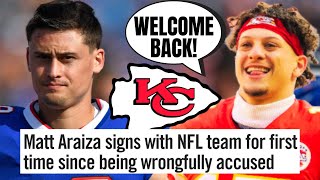 Punter Matt Araiza SIGNED By Chiefs After Being WRONGFULLY Accused And Released By Bills