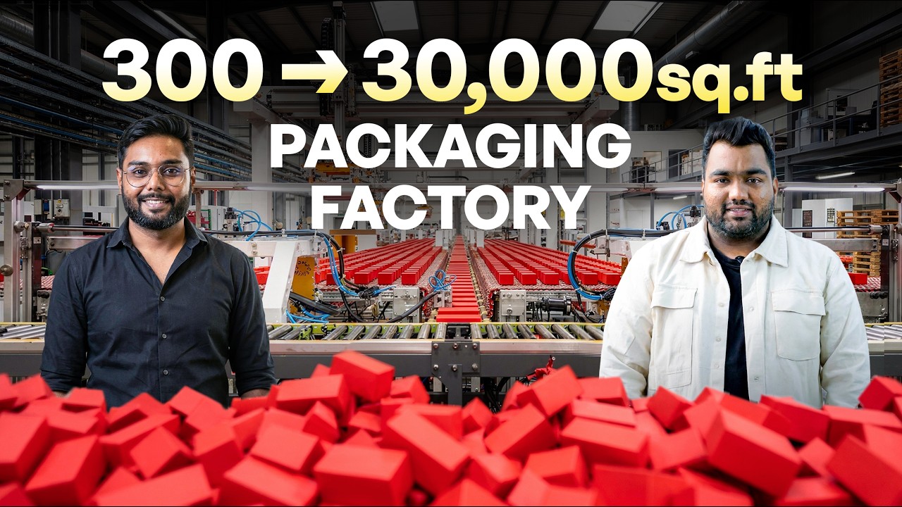 Building One of India’s Biggest Packaging Factories | Business Success Revealed ft. Kreatica