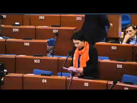 ეკა ბესელიას სიტყვით გამოსვლა ევროსაბჭოს საპარლამენტო ასამბლეაზე