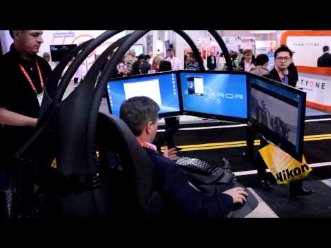 Emperor 1510 computer workstation at CES