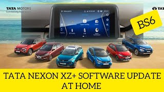 2023 Tata Nexon xz+ latest software update at home version R15.25 . software link in description screenshot 4