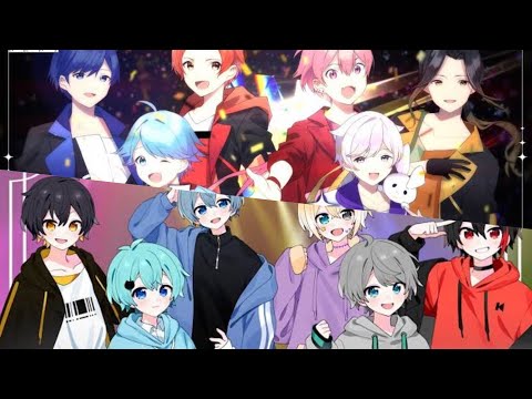 いれいす×めろぱか Blessing 合わせてみた  ※イヤホン推奨(左:いれいす 右:めろぱか)