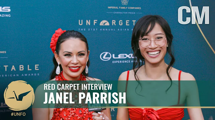 Janel Parrish Fangirls Over Our Red Carpet Host | UNFO 2023 Red Carpet with Leenda Dong - DayDayNews