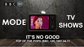 Depeche Mode TV Show Its No Good, TOTP, BBC
