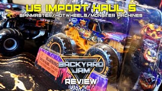 US Import Haul 5 - Monster Jam 1:64 Scale Review | Backyard Jam