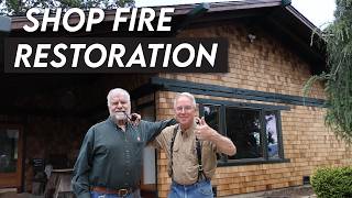 Restoration of a Burnt-Down Shop