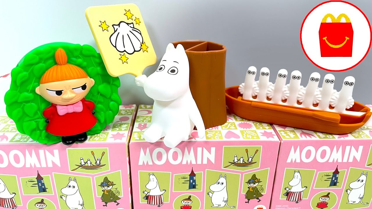 2025/11/14～ Japanese McDonalds happy meal toys MOOMIN 