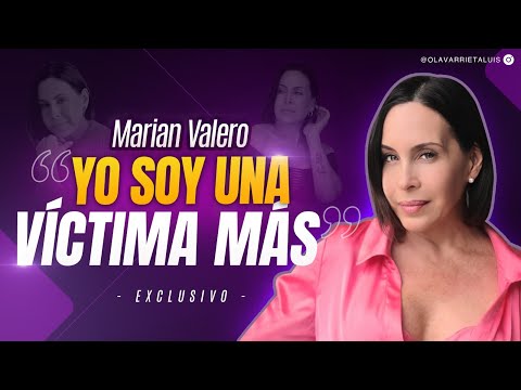 ¡MARIAN VALERO y las acusaciones de EXTORSIÓN!