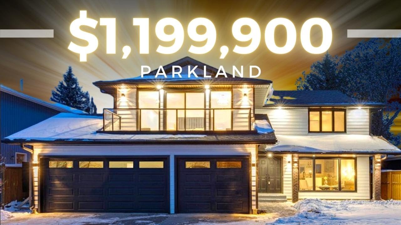 Tour a 1,199,900 RENOVATED Home in Parkland Calgary Parkland Home