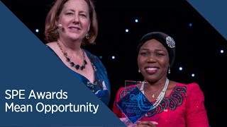 SPE Awards Mean Opportunity
