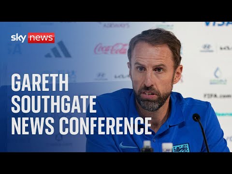 Watch live: gareth southgate news conference