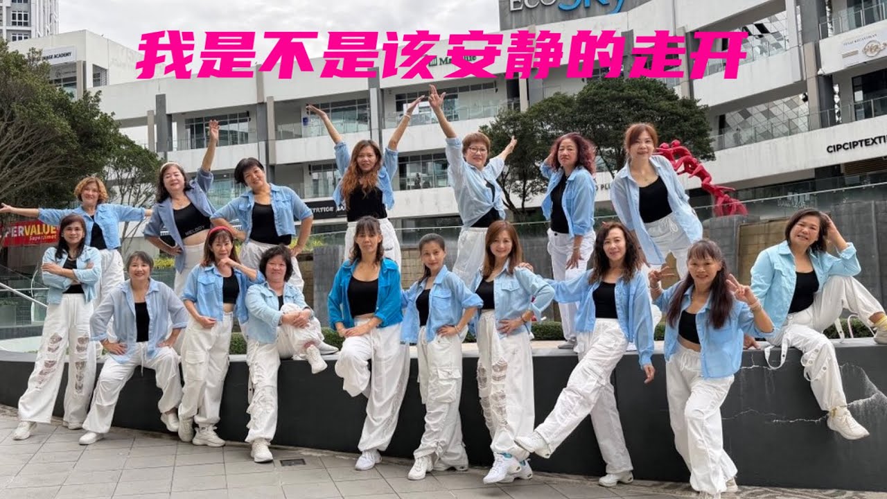 我是不是该安静的走开 广场舞