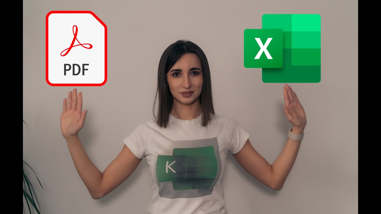 Jak zamieni plik pdf na excel pdf na xlsx youtube
