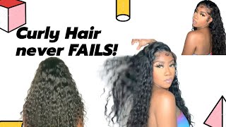 LOOSE DEEP WAVE WIG| QUICK 15MIN INSTALL| 😍Beginner Friendly#ISEEHAIR