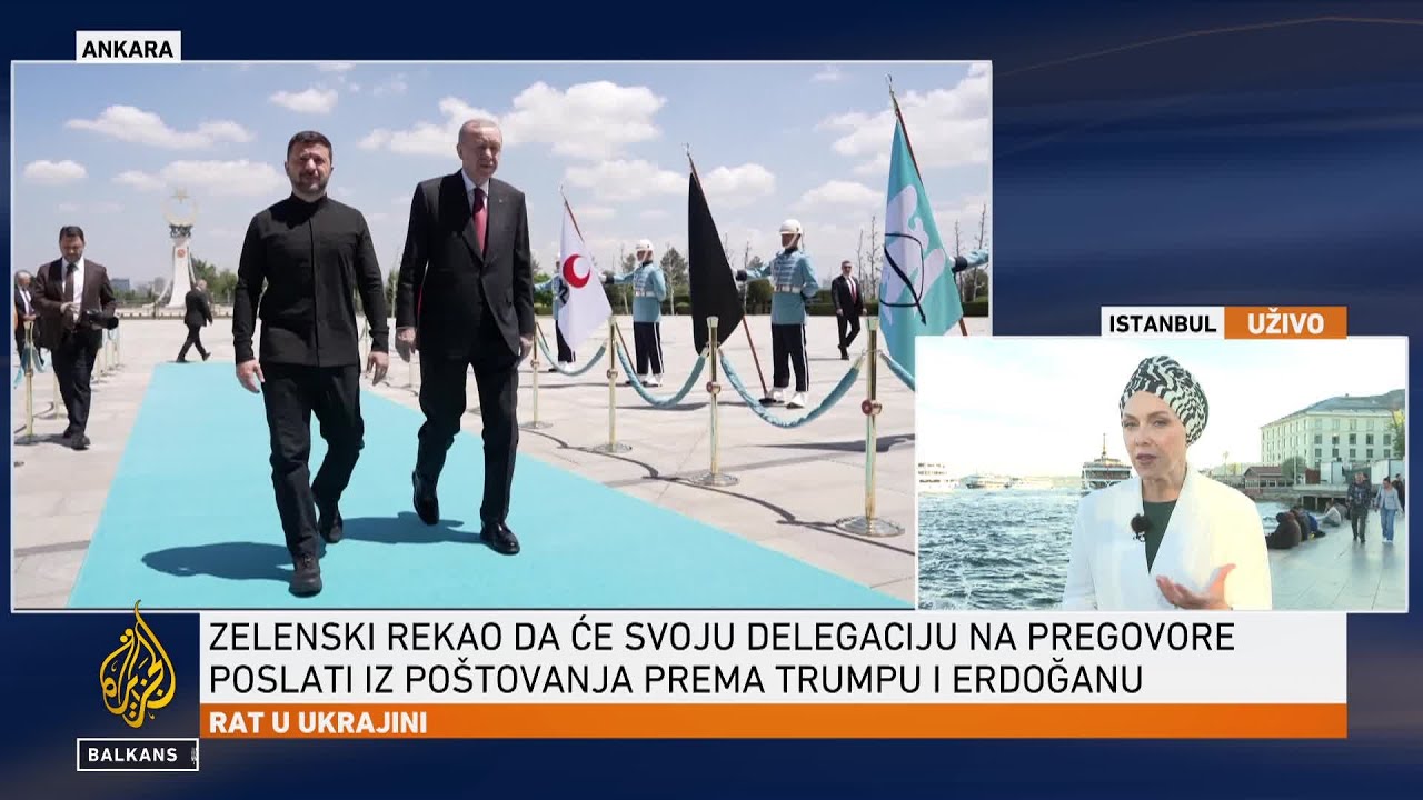 زيلينسكي يرسل وفوداً أوكرانية إلى إسطنبول "احتراماً لترامب وأردوغان".
