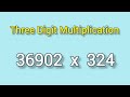Three Digit Multiplication | Step by Step Solution#wmllogic #maths 