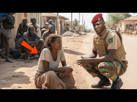 إبراهيم تراوري وجد امرأة تبكي بجانب باب منزلها ما فعله بعد لحظات سيغير حياتها