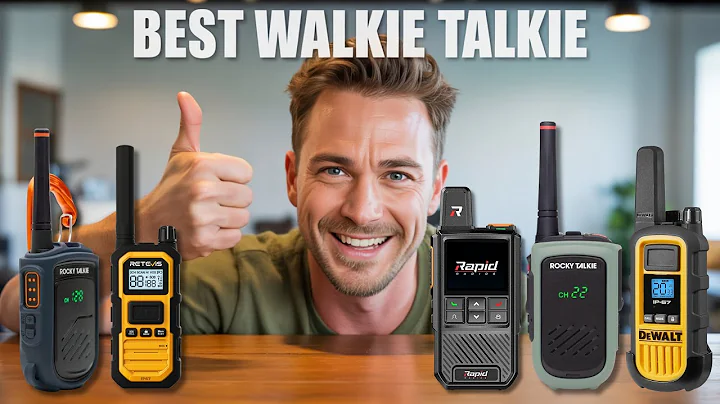 ✅ Best Walkie Talkie for Long Distance 2025 | Long Range Communication Recommendations