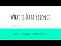 What is Data Science: Error Rates