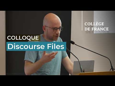 Discourse Files (7) - François Recanati (2025-2026)