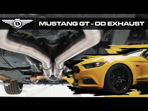 DD CUSTOMS - FORD MUSTANG GT, DD EXHAUST