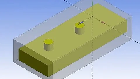 ✅ ANSYS DESIGN MODELER - Basic Tutorial 06 - FILL - Negative Volume