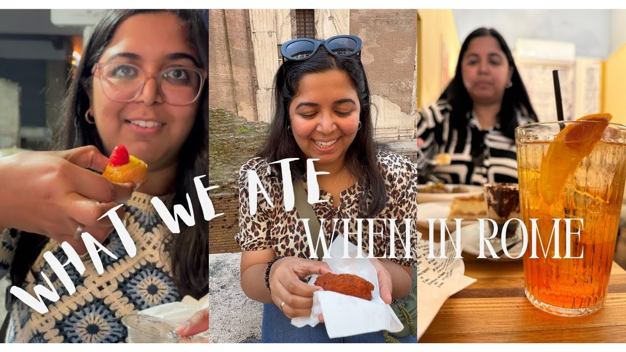 What we ate when in Rome 🏛️🍝