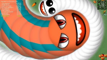 WormsZone.io 001 Slither Snake Top 01 /Best World Record Epic WormsZoneio Gameplay Moments #36