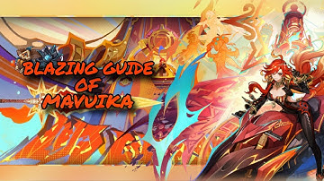 [HINDI] BEST SIMPLIFIED MAVUIKA BUILD & GUIDE -ARTIFACTS ,WEAPONS ,TEAM COMPS  #genshinimpact 