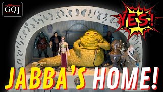 Jabba the Hutt's Throne Room! New Retro STAR WARS ROTJ Playset