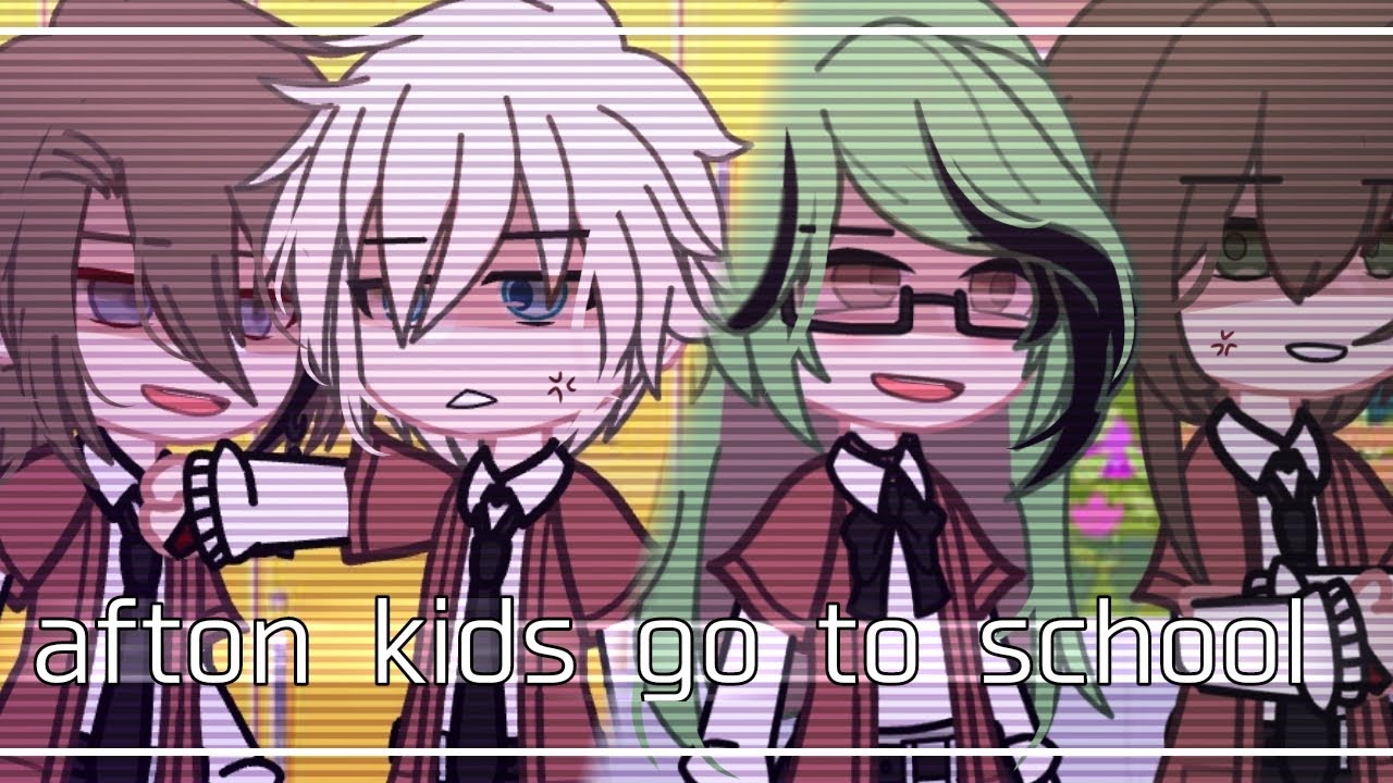 afton kids go to school || GACHA || FT.Afton Family || FNAF || - YouTube