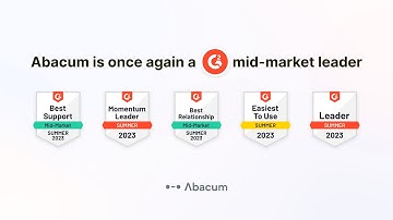 G2 Reports Summer 2023 | Abacum