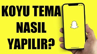Snapchat Koyu Tema Nasıl Yapılır? screenshot 5