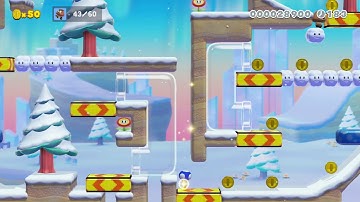 full automatic level.. dont move by unäD 🍄 Super Mario Maker 2 #anl