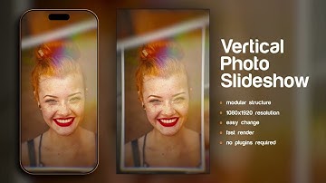 After Effects Template - Vertical Photo Slideshow Videohive